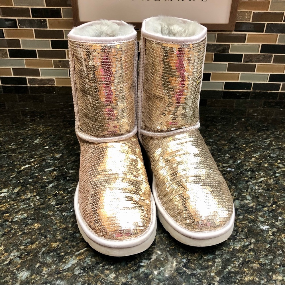 UGG Australia Sequin Classic Short Boots